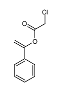 2-氯乙酸-1-苯基乙烯酯 结构式
