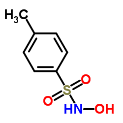 N-羟基-4-甲基苯磺酰胺 结构式