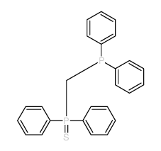 diphenylphosphanylmethyl-diphenyl-sulfanylidene-phosphorane 结构式