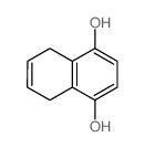 5,8-二氢-1,4-萘二酚 结构式