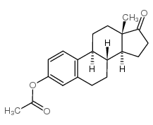 醋酸雌酚酮 结构式