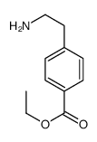 4-(2-氨乙基)苯甲酸乙酯 结构式