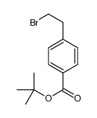 4-(2-溴乙基)苯甲酸叔丁酯 结构式