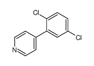 4-(2,5-二氯苯基)吡啶 结构式
