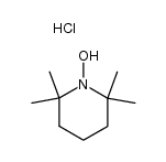 1-羟基-2,2,6,6-四甲基哌啶盐酸盐 结构式