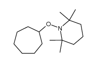 Piperidine, 1-(cycloheptyloxy)-2,2,6,6-tetramethyl- 结构式