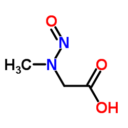 N-亚硝基肌氨酸 结构式