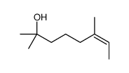 2,6-二甲基-6-辛烯-2-醇 结构式