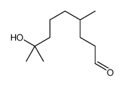 8-羟基-4,8-二甲基壬醛 结构式