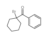 1-Benzoyl-1-bromocyclohexane 结构式