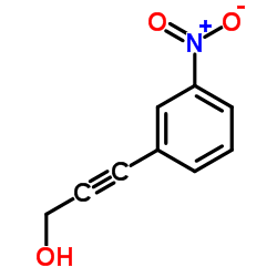 3-(3-硝基苯基)-2-丙炔-1-醇 结构式