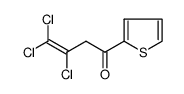 3-Buten-1-one, 3,4,4-trichloro-1-(2-thienyl)- 结构式