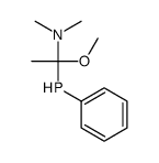 1-甲氧基-N,N-二甲基-1-(苯基膦基)乙胺 结构式