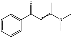 3-(二甲氨基)-1-苯基-2-丁烯-1-酮 结构式