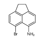 5-氨基-6-溴苊 结构式