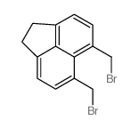 5,6-双(溴甲基)-1,2-二氢苊烯 结构式