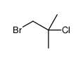 1-溴-2-氯-2-甲基丙烷 结构式