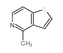 4-甲基噻吩并[3,2-c]吡啶 结构式