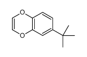 6-叔丁基-1,4-苯并二氧六环 结构式