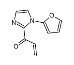 3-(2-furyl)acryloylimidazole 结构式