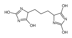 5,5'-(丙烷-1,3-二基)双咪唑烷-2,4-二酮 结构式
