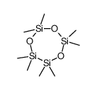 2,2,4,4,6,6,7,7-八甲基-1,3,5-三氧杂-2,4,6,7-四硅杂环庚烷 结构式