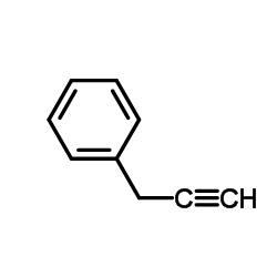 3-苯-1-丙炔 结构式