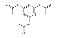 三乙酰基氰尿酸酯 结构式