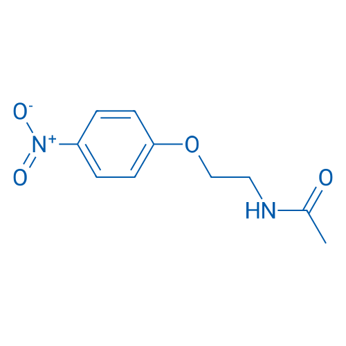 Acetamide,N-[2-(4-nitrophenoxy)ethyl]- 结构式