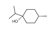 顺式-4-甲基-1-异丙基环己醇 结构式