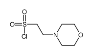 2-吗啉-4-基乙烷磺酰氯 结构式