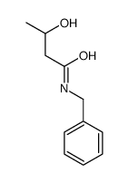 3-羟基-N-苄基丁酰胺 结构式