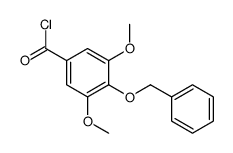 3,5-二甲氧基-4-苄氧基苯甲酰氯 结构式