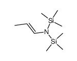 Silanamine, 1,1,1-trimethyl-N-1-propenyl-N-(trimethylsilyl)-, (E)- 结构式