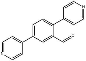 2,5-二(吡啶-4-基)苯甲醛 结构式