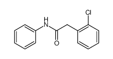 2-Chloro-N-phenylbenzeneacetamide 结构式