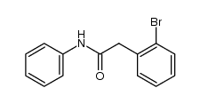 2-溴-N-苯基苯乙酰胺 结构式