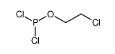 dichloro-(2-chloroethoxy)-phosphine 结构式