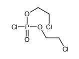 二(2-氯乙基)氯磷酸酯 结构式