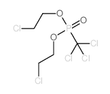 三氯甲基膦酸双(2-氯乙基)酯 结构式