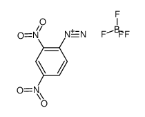 2,4-二硝基苯重氮四氟硼酸盐 结构式