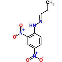 丙醛2,4-二硝基苯肼 结构式