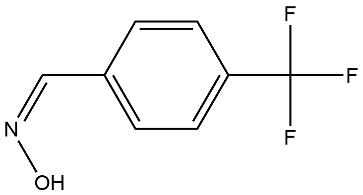 4-(三氟甲基)苯甲醛肟 (Z型) 结构式