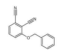 3-苄氧基邻苯二甲腈 结构式
