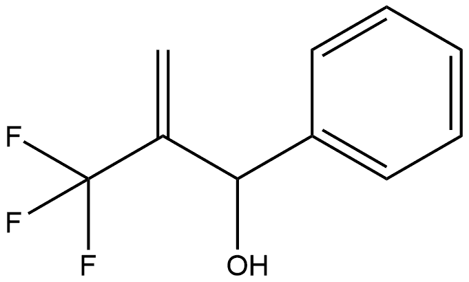 α-[1-(三氟甲基)乙烯基]苯甲醇 结构式