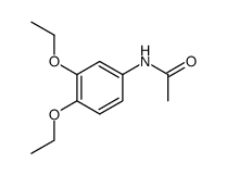 N-(3,4-二乙氧基苯基)乙酰胺 结构式