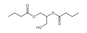 1,2-二丁酸-sn-甘油 结构式