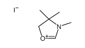 4,5-dihydro-3,4,4-trimethyloxazolium iodide 结构式
