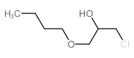 1-丁氧基-3-氯-2-丙醇 结构式
