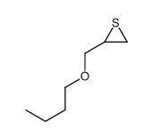 Thiirane, 2-(butoxymethyl)- 结构式